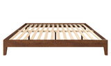 English Elm Steve Silver - Nix - King Platform Bed - Brown