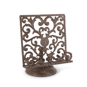 Acanthus Cast Aluminum Cookbook Holder EAW95169 Park Hill