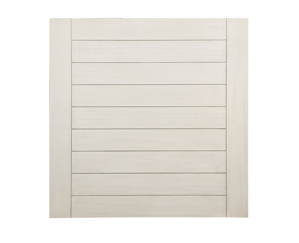 English Elm Steve Silver - Farmhouse 5-Pack Counter Dining Set Ivory – Plank-Top Table & Shaped Stool Seats, Compact Rustic Charm B081111835