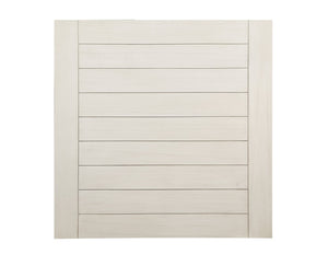 English Elm Steve Silver - Farmhouse 5-Pack Counter Dining Set Ivory – Plank-Top Table & Shaped Stool Seats, Compact Rustic Charm B081111835