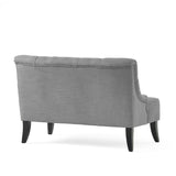 Christopher Knight Home® - Noble House - Nicole Contemporary Tufted Fabric Settee