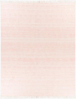 Surya July Handmade 2'6" X 8' Global-inspired Rug - Durable Cotton Construction For Eclectic Home Decor Dusty Coral Cotton Juy2301-810