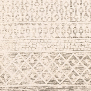 Livabliss July Handwoven Cotton Flatweave Runner Rug with Fringe Bohemian Artisan Hallway Accent Charcoal, Light 2'6" x 8' JUY2302-268