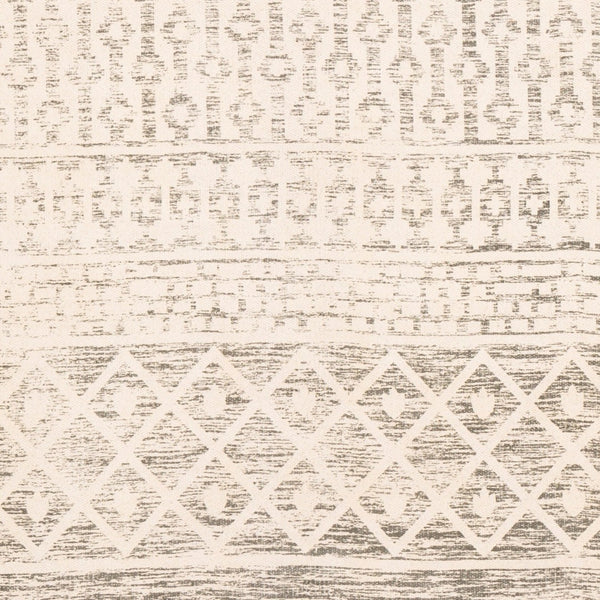 Livabliss July Handwoven Cotton Flatweave Runner Rug with Fringe Bohemian Artisan Hallway Accent Charcoal, Light 2'6" x 8' JUY2302-268