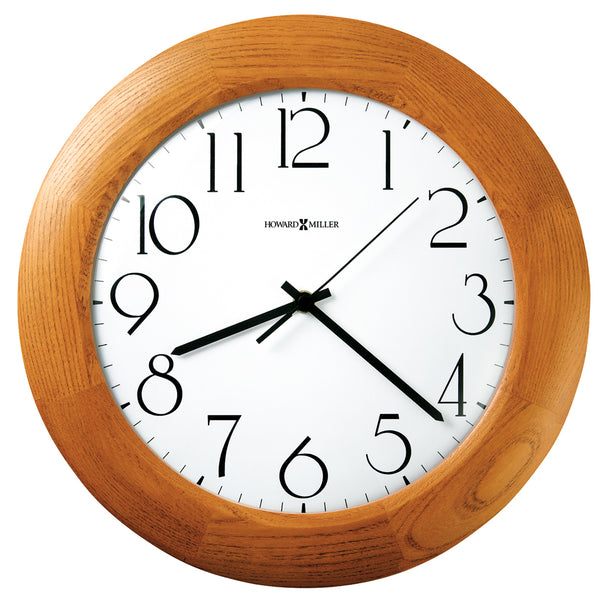 Hekman Furniture 625355 Elegant Santa Fe Wall Clock - Timeless Wooden Design With Classic Appeal For Any Space Champagne Oak Santa Fe Wall Clock 625355