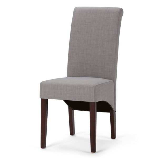 English Elm Avalon Deluxe Parson Dining Chair Set Of 2 - Soft Dove Grey Upholstery For Modern Comfort & Style B136P159802