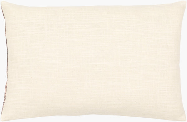 Surya Javed Bohemian 18” X 18” Accent Pillow - Vibrant, Durable, Soft Cotton & Polyester Blend For Home Decor Red Polyester,Cotton Jvd002-2222d