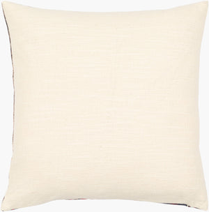 Surya Javed Bohemian 18” X 18” Accent Pillow - Vibrant, Durable, Soft Cotton & Polyester Blend For Home Decor Red Polyester,Cotton Jvd002-2222d