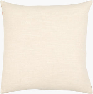 Surya Javed Bohemian 18” X 18” Accent Pillow - Vibrant, Durable, Soft Cotton & Polyester Blend For Home Decor Red Polyester,Cotton Jvd004-1818p