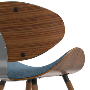 English Elm Marana Dining Chair In Denim Blue - Mid-Century Modern Style With Comfort And Versatile Design B136P158914