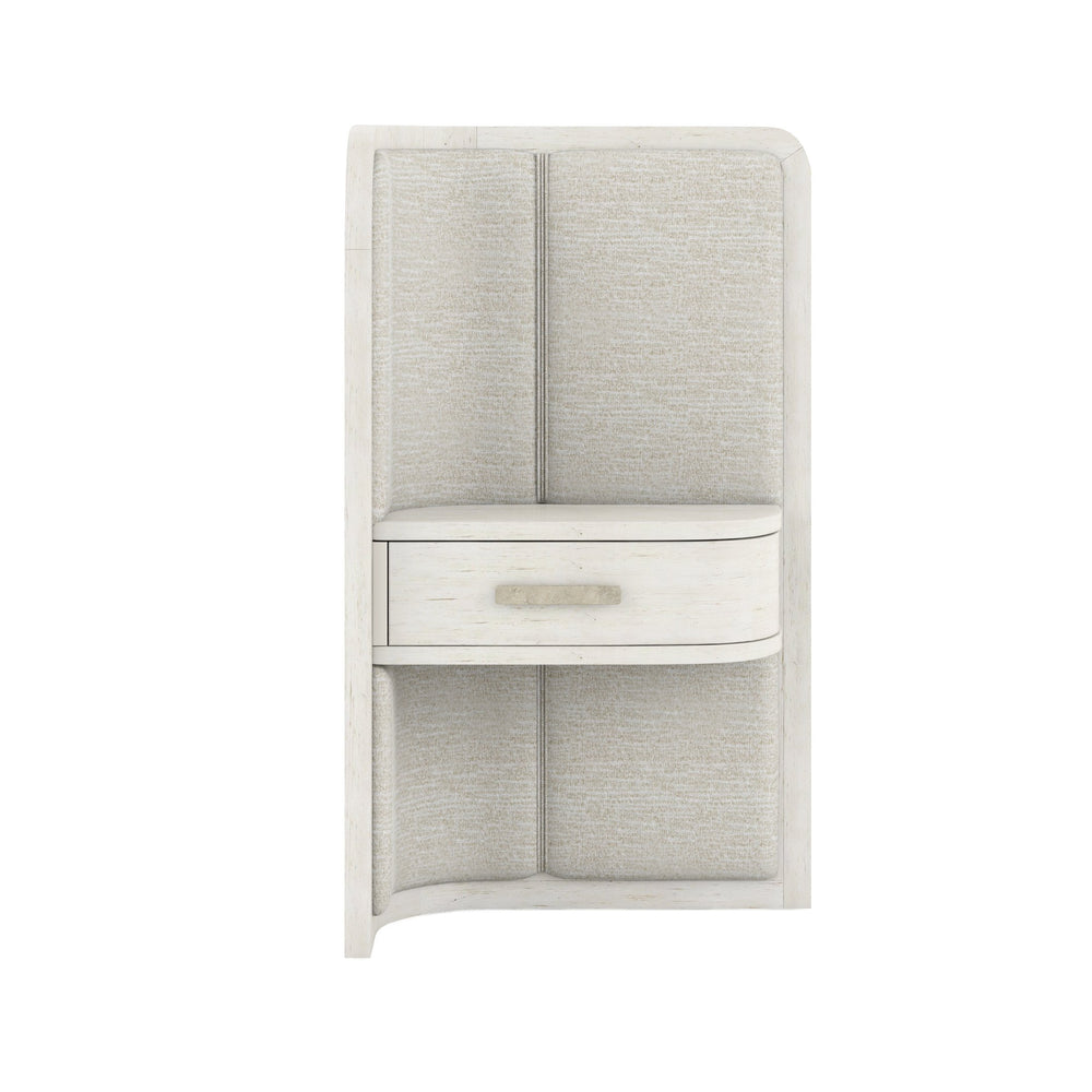 A.R.T. Furniture Ashlar Coastal Modern Nightstand Set In Bisque – Parawood & Birch Veneers With Stylish Design Elements Beige Parawood Solids,Birch Veneers,Foam,Fabric,Metal 333140-2250lf
