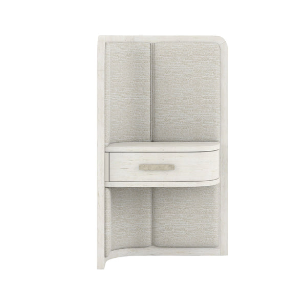 A.R.T. Furniture Ashlar Coastal Modern Nightstand Set In Bisque – Parawood & Birch Veneers With Stylish Design Elements Beige Parawood Solids,Birch Veneers,Foam,Fabric,Metal 333140-2250lf