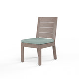 Laguna Armless Dining Chair in Spectrum Indigo, No Welt SW3501-1A-48080 Sunset West