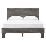 Homelegance By Top-Line Antwan Wood Finish Platform Bed Grey Wood