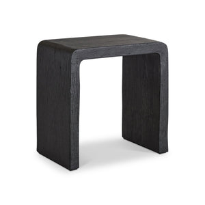 Bernhardt Bernhardt Shephard Faux Bois Resin Accent Table Sculptural Organic Living Room Decor 582122