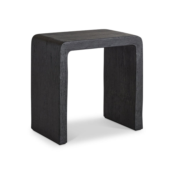 Bernhardt Bernhardt Shephard Faux Bois Resin Accent Table Sculptural Organic Living Room Decor 582122