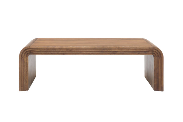 Porter Designs Palencia Mango Wood Coffee Table Set With Waterfall Edge - Stylish, Durable & Unique Natural Wood 05-117-13-3098