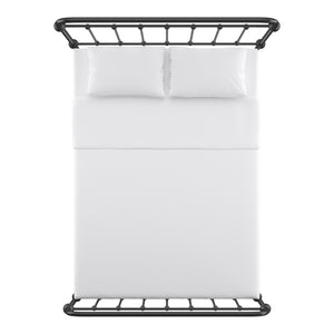 Homelegance By Top-Line Taylin Graceful Lines Victorian Metal Bed Black Metal