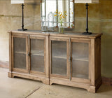 Park Hill Aged Zinc Top Whiskey Cabinet EFC06096