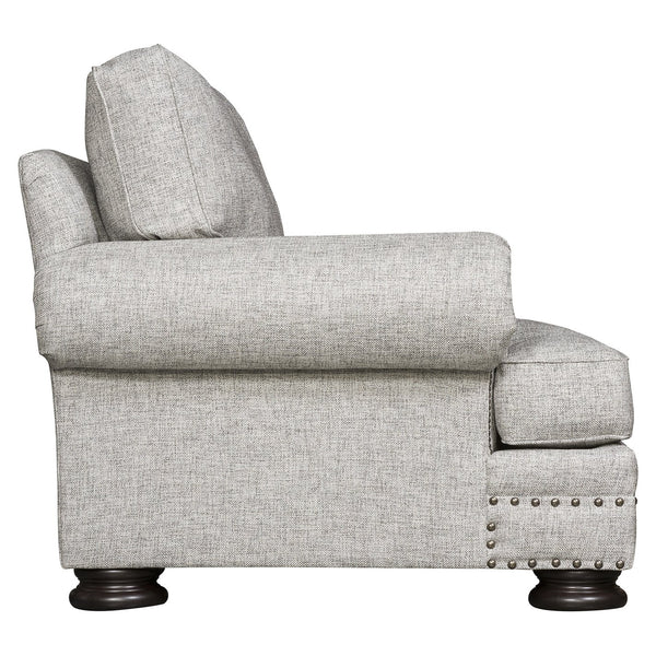 Bernhardt Bernhardt Foster Chair With Nailhead Trim, Rolled Arms & Padded Cushions — Custom Upholstery Options - Made to Order B5172A