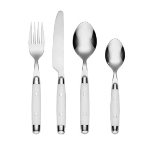 Lenox Cambridge Jubilee White 16-Piece Flatware Set NO COLOR METAL 07616CBWD32R