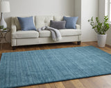 Feizy Rugs Luna Hand Woven Wool Area Rug - Stylish, Stain-resistant, Perfect For High Traffic Spaces & Decor Blue,Green Wool 5798049ftel000n95