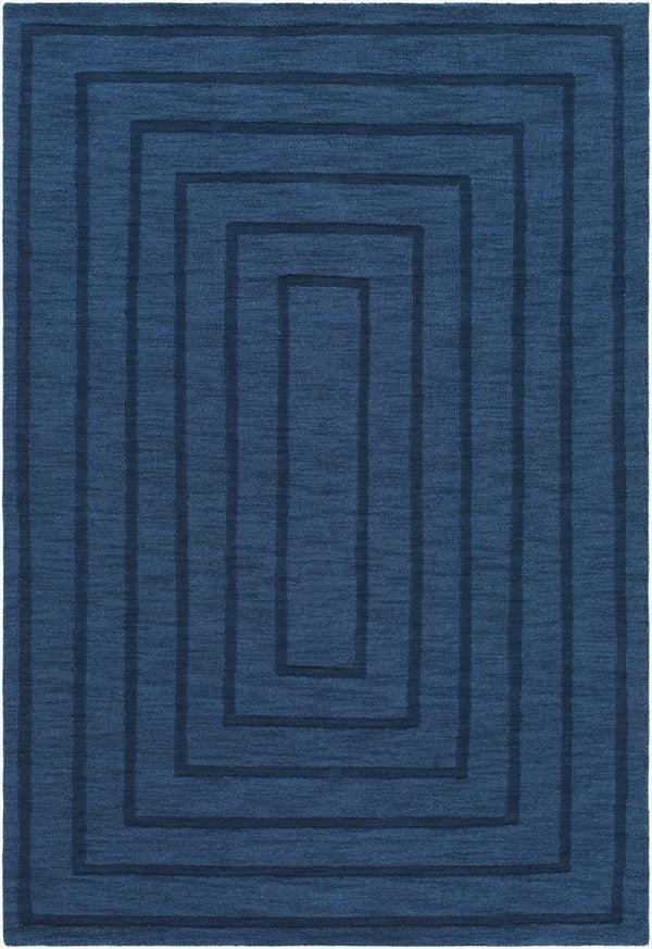 Surya Ellington Handmade 2' X 3' Wool Rug - Luxurious, Durable, And Versatile Decor For Any Room Indigo Wool Jwel2302-23