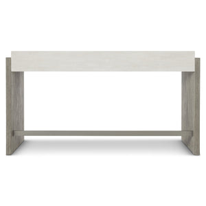 Bernhardt Bernhardt Foundations Desk — Two‑Tone Rustic Modern Writing Desk With Soft‑Close Drawer, Steel Accents 306512