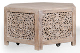 Crossings Eden Hexagonal Cocktail Table