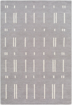 Livabliss Rossi Hand Tufted Wool Accent Rug Plush Medium Pile for Entryway or Bedroom Slate Gray, Ivo 5' x 7'6" JWRS2301-576