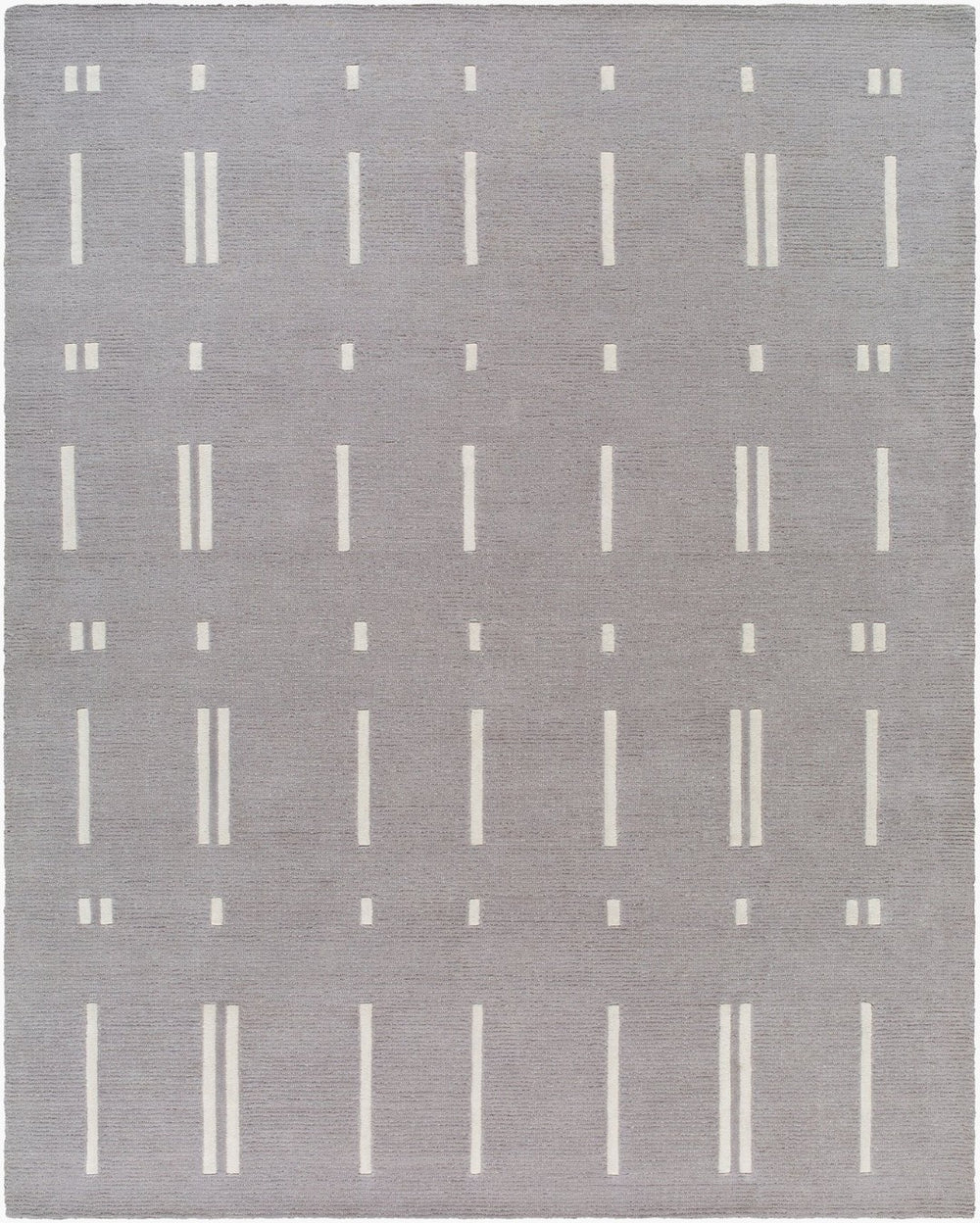 Livabliss Rossi Hand Tufted Wool Accent Rug Plush Medium Pile for Entryway or Bedroom Slate Gray, Ivo 8' x 10' JWRS2301-810