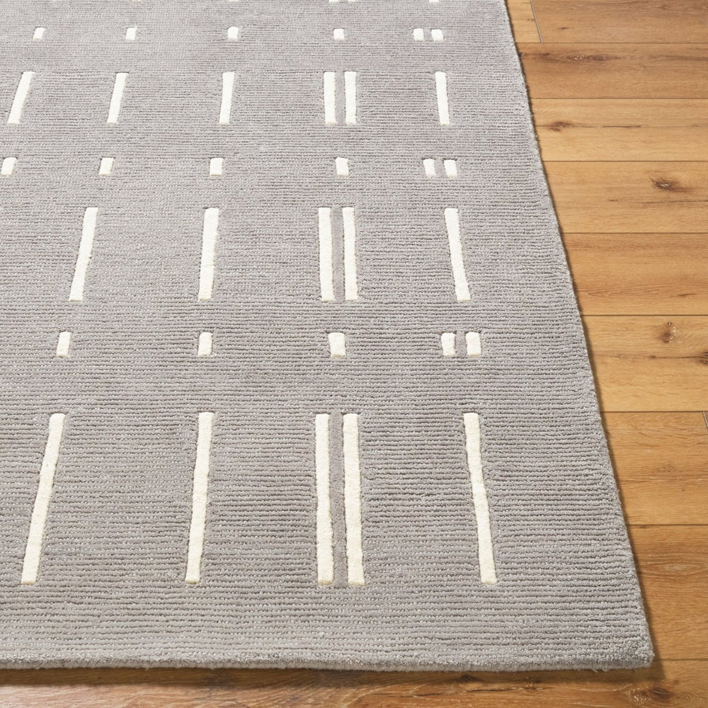 Livabliss Rossi Hand Tufted Wool Accent Rug Plush Medium Pile for Entryway or Bedroom Slate Gray, Ivo 8' x 10' JWRS2301-810
