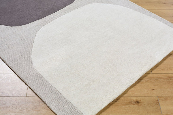 Livabliss Rossi Hand Tufted Wool Accent Rug Artisan Crafted for Entryways and Bedside Floors Charcoal, Light 9' x 12' JWRS2302-912