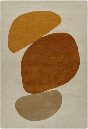 Livabliss Rossi Hand Tufted Wool Accent Rug Soft Medium Pile for Entryways and Bedroom Spaces Goldenrod, Burn 8' x 10' JWRS2305-810