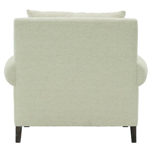Bernhardt Bernhardt Isabella Chair — Plush European-Style Seating, Rolled Arms, Toss Pillows, Customizable Finish - Made to Order P4612A