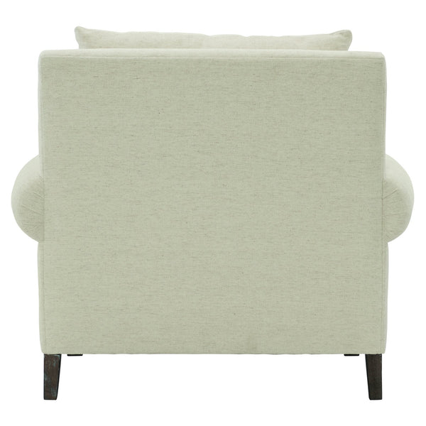 Bernhardt Bernhardt Isabella Chair — Plush European-Style Seating, Rolled Arms, Toss Pillows, Customizable Finish - Made to Order P4612A