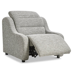 Bernhardt Bernhardt Gio Power Recliner Channeled Fabric Chair with Wall Away Motion Control B162RO