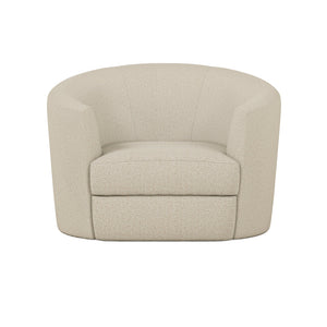 A.R.T. Furniture Moreau Lounge Chair In E-sand – Elegant Curved Design With Removable Cushion For Modern Comfort  Wood,Foam,Fabric 793503-5000
