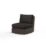 Montecito Armless Club Chair in Spectrum Carbon w/ Self Welt SW2501-AC-48085 Sunset West