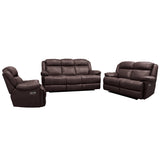 Parker Living Eclipse - Florence Brown Power Reclining Sofa Loveseat and Recliner