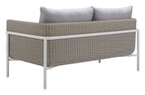 Frais Loveseat Gray 704016 Zuo Modern