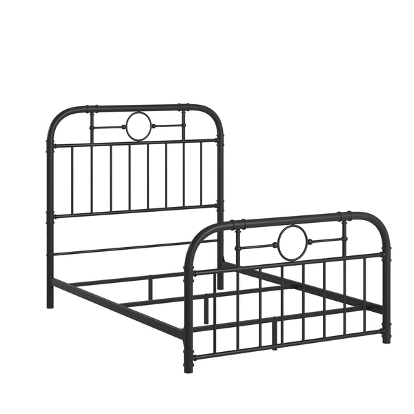 Homelegance By Top-Line Ellington Black Metal Bed Black Metal