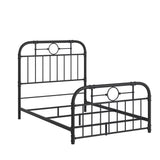 Homelegance By Top-Line Ellington Black Metal Bed Black Metal