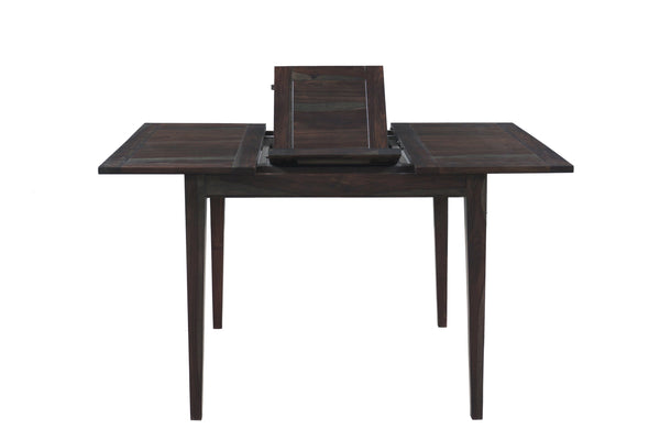 Porter Designs Porter Fall River Solid Sheesham Wood Butterfly Extension Table - Modern Gray Finish, 42" To 60" Gray Wood 07-117-08-1424o