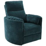 Parker House Parker Living Radius - Peacock Power Swivel Glider Recliner Peacock 100% Polyester (W) MRAD#812GSP-PEA