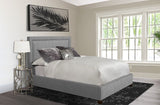 Parker House Parker Living Sleep Cody - Mineral Queen Bed Mineral Grey 100% Polyester (SW) BCOD#8000-2-MNR