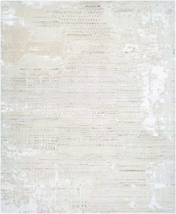 Surya Jaylin 2' X 3' Handmade Tencel & Wool Rug - Modern Style, Durable, Soft, And Unique Indian Craftsmanship Ivory Wool,Tencel Jyl2300-23