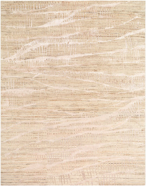 Surya Jaylin 2' X 3' Handmade Tencel & Wool Rug - Modern Style, Durable, Soft, And Unique Indian Craftsmanship Beige Wool,Tencel Jyl2303-810