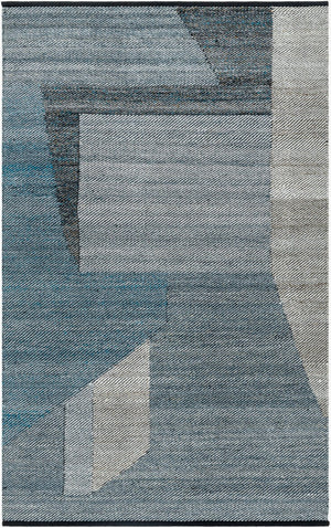 Livabliss Jocelyn Handwoven Flatweave Rug Recycled Pet Yarn Indoor Outdoor Entryway Accent Slate Gray, Cha 8' x 10' JYN2300-810