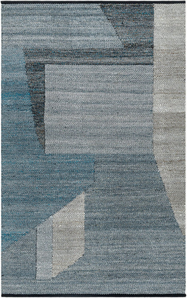 Livabliss Jocelyn Handwoven Flatweave Rug Recycled Pet Yarn Indoor Outdoor Entryway Accent Slate Gray, Cha 8' x 10' JYN2300-810